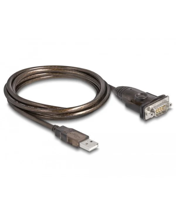 DeLock Μετατροπέας USB-A male σε Serial male 1τμχ 62645
