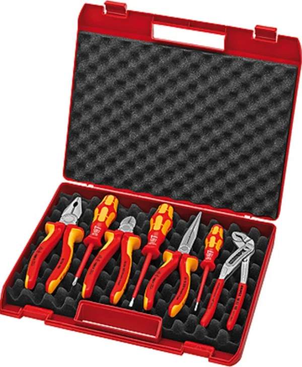 Knipex Βαλίτσα με 7 Εργαλεία Ηλεκτρολόγου 00 21 15
