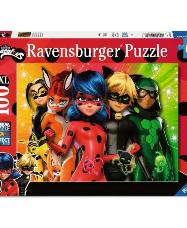 Παιδικό Puzzle Ladybug On A Mission 120pcs Ravensburger 12004172