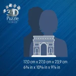 Arc De Triomphe In Paris Puzzle 3D 216pcs 12008029 - Image 6