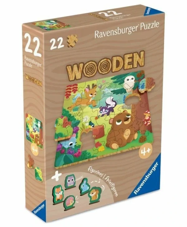 Ξύλινο Παιδικό Puzzle Forest 22pcs Ravensburger 12004080