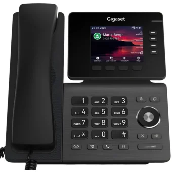 Gigaset P810 Ενσύρματο Τηλέφωνο IP Μαύρο S30853-H4102-R101