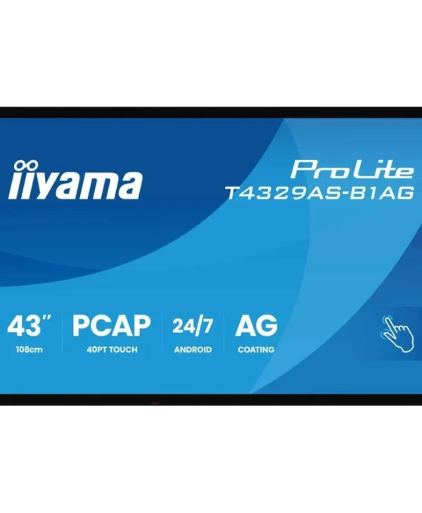 Iiyama T4329AS-B1AG Public Display 4K UHD 43"