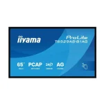 Professional Va Led Monitor Iiyama 64.5" T6529as-b1ag Uhd 3840 X 2160 Hdmi Touchscreen Speakers Black T6529AS-B1AG - Image 2