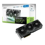 PNY GeForce RTX 5070 Ti 16GB GDDR7 Overclocked Triple Fan Plus Κάρτα Γραφικών VCG5071T16TFXPB1-O