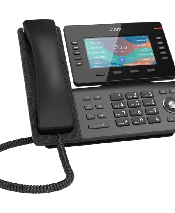 Snom D865 Ενσύρματο Τηλέφωνο IP 12 γραμμών Μαύρο 4536