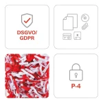 HSM Καταστροφέας Εγγράφων και CD Pure 35 Φύλλων με Κάδο 165lt 2393131 - Image 3