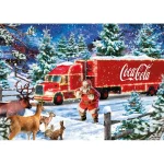 Coca Cola: Χριστουγεννιάτικο Φορτηγό Puzzle 2D 1000pcs 57598 - Image 2