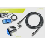 Troika USB-C to Lightning Cable 100W Μαύρο 2m CBL20/BK - Image 2