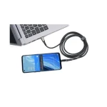 Troika USB-C to Lightning Cable 100W Μαύρο 2m CBL20/BK - Image 4