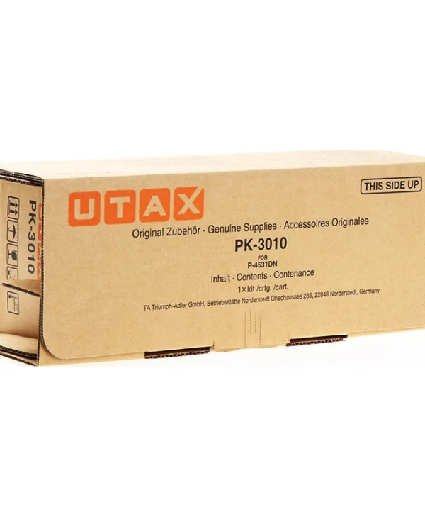 Utax PK-3010 Γνήσιο Toner Laser Εκτυπωτή Μαύρο 12500 Σελίδων (1T02T90UT0)