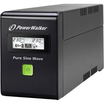 Powerwalker VI 600 SW/IEC UPS Line-Interactive 600VA 360W με 3 IEC Πρίζες 10120061