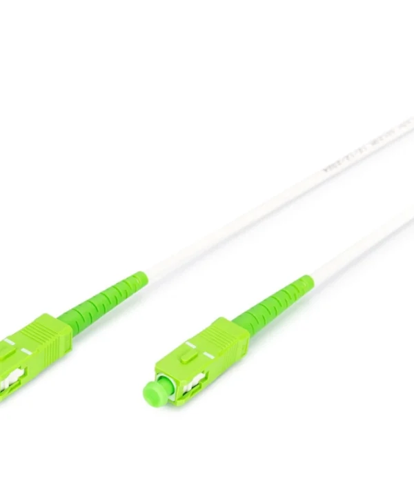 Digitus Καλώδιο Οπτικής Ίνας 10m Λευκό DK-2922A-10-SCA-SX