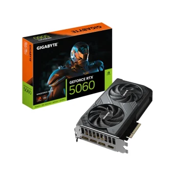 Gigabyte GeForce RTX 5060 8GB GDDR7 Windforce OC Κάρτα Γραφικών GV-N5060WF2OC-8GD