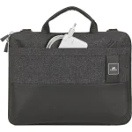 Rivacase Lantau Τσάντα Ώμου / Χειρός για Laptop 13.3" σε Μαύρο χρώμα 8823 BLACK - Image 5