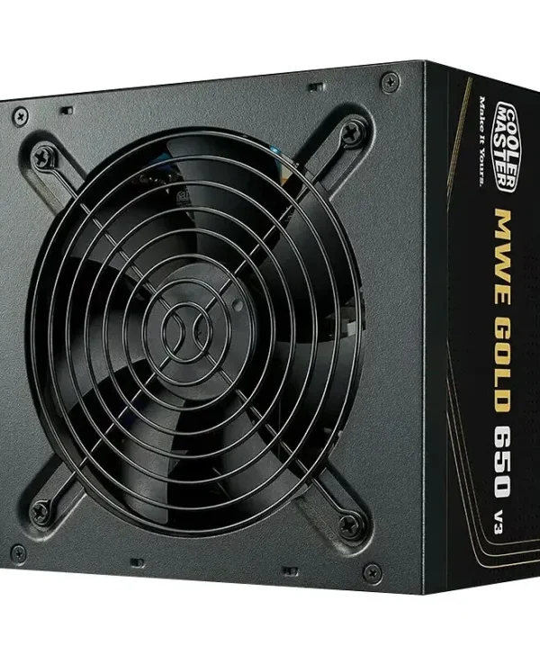 CoolerMaster MWE Gold rev. 3.0 650W Μαύρο Τροφοδοτικό Υπολογιστή Full Modular MPE-6502-ACAAG-3BEU