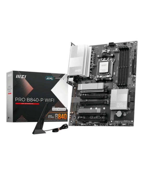 MSI Pro B840M-P WIFI6E Motherboard Micro ATX με AMD AM5 Socket 7E77-001R