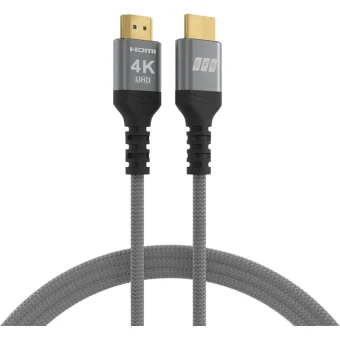 EFB HDMI 2.0 Premium High Speed 4K 60Hz HDR Cable HDMI male - HDMI male 3m Γκρι HDMI-20-00004