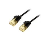 Equip U/UTP Cat.6a (Gigabit) Καλώδιο Δικτύου Ethernet 0.5m Μαύρο 626902