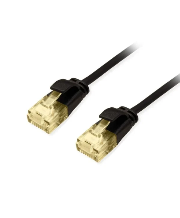 Equip U/UTP Cat.6a (Gigabit) Καλώδιο Δικτύου Ethernet 0.5m Μαύρο 626902
