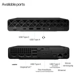 HP EliteDesk 8 G1 Mini PC (Core Ultra 5 235T/32GB DDR5/512GB SSD/W11 Pro) 623J8ET#ABD - Image 6