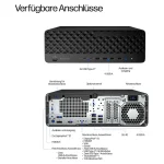 HP EliteDesk 8 SFF Desktop PC (Ultra 5-235/16GB DDR4/512GB SSD/W11 Pro) 99M76ET#ABD - Image 11