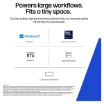 HP Z2 Mini G1i SFF Desktop PC (Ultra 7-265/16GB DDR4/512GB SSD/RTX A400/W11 Pro) A40LRET#ABD - Image 3