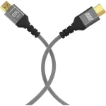 EFB HDMI 2.1 Ultra High Speed 48Gbps 4K 120Hz HDR VRR Cable HDMI male - HDMI male Μαύρο HDMI-21-00002 - Image 3