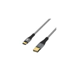 EFB USB 2.0 Cable USB-C male - USB-A 60W Γκρι 1m USB-AC-00002