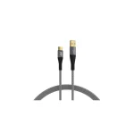 EFB USB 2.0 Cable USB-C male - USB-A 60W Γκρι 1m USB-AC-00002 - Image 2