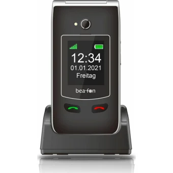 Bea-fon SL645 Plus Single SIM Κινητό με Κουμπιά Μαύρο SL645PLUSLTE_EU002B