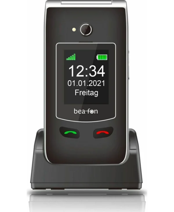Bea-fon SL645 Plus Single SIM Κινητό με Κουμπιά Μαύρο SL645PLUSLTE_EU002B