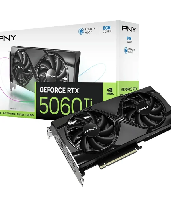 PNY GeForce RTX 5060 Ti 8GB GDDR7 Dual Fan Κάρτα Γραφικών VCG5060T8DFXPB1