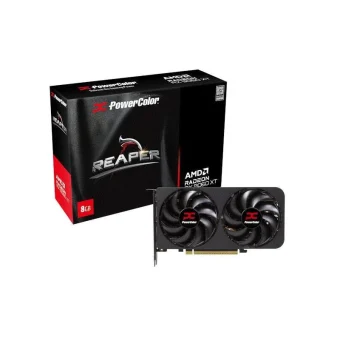 PowerColor Radeon RX 9060 XT 8GB GDDR6 Reaper Κάρτα Γραφικών RX9060XT 8G-A