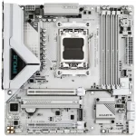 Gigabyte B850 Eagle WIFI6E ICE Motherboard Micro ATX με AMD AM5 Socket B850M EAGLE WF6E ICE - Image 3