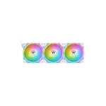 Thermaltake Swafan EX14 Reverse Blade Case Fan 140mm (2000rpm / 81.6cfm) με ARGB Φωτισμό και Σύνδεση 4-Pin PWM 3τμχ Λευκό CL-F184-PL14BU-A - Image 5