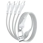 4smarts Usb Type-c/type-a Multi-charging Cable 4-in-2 1.2m White 541024 - Image 3