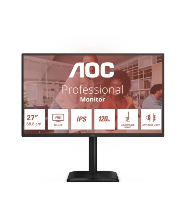 AOC 27E4U IPS HDR Monitor 27" FHD 1920x1080 με Χρόνο Απόκρισης 4ms GTG
