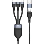 Conceptronic Regular USB to Type-C Cable 5A Μαύρο 1.5m ETTA06B15C
