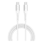 4Smarts USB 2.0 Cable USB-C male - USB-C 60W PD Λευκό 1.5m 541452