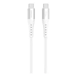 4Smarts USB 2.0 Cable USB-C male - USB-C 60W PD Λευκό 1.5m 541452 - Image 2