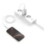 4Smarts USB 2.0 Cable USB-C male - USB-C 60W PD Λευκό 1.5m 541452 - Image 3