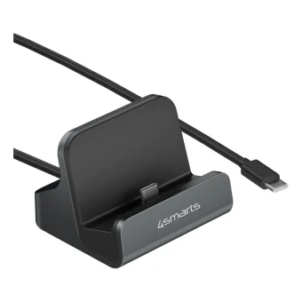 4Smarts Βάση Φόρτισης 60W Power Delivery / Quick Charge 4.0 σε Γκρι χρώμα (Voltdock) 541426