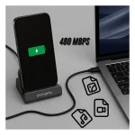 4Smarts Βάση Φόρτισης 60W Power Delivery / Quick Charge 4.0 σε Γκρι χρώμα (Voltdock) 541426 - Image 5