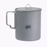 Esbit Handled Tumbler Θερμός 750ml Γκρι με Καλαμάκι και Λαβή 114
