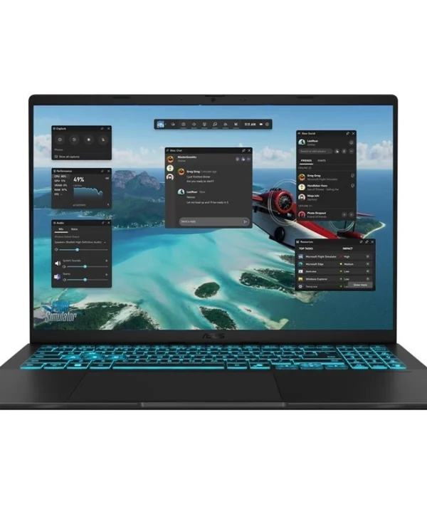 Asus V16 V3607VM-RP030WS 16" FHD+ 144Hz (Core 7-240H/32GB/1TB SSD/GeForce RTX 5060/W11 Home) (GR Keyboard) 90NB16K1-M001W0