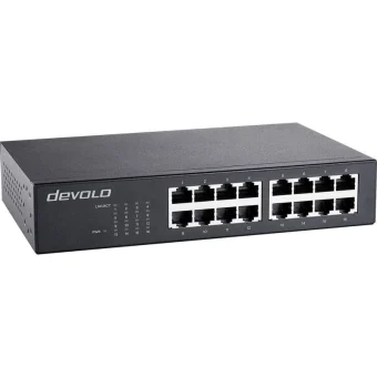 Devolo 7235 Switch με 16 Θύρες Gigabit (1Gbps) Ethernet