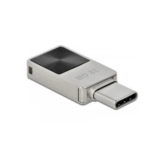 DeLock 32GB USB 3.2 Stick με σύνδεση USB-C Ασημί 54083