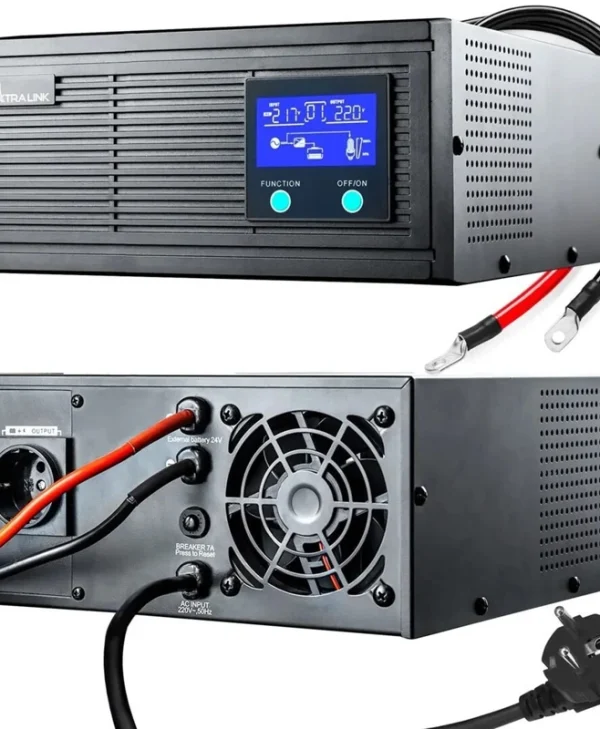 Extralink Piorun Καθαρού Ημιτόνου Inverter Ισχύος 2100W (Μονοφασικό) EX.31155