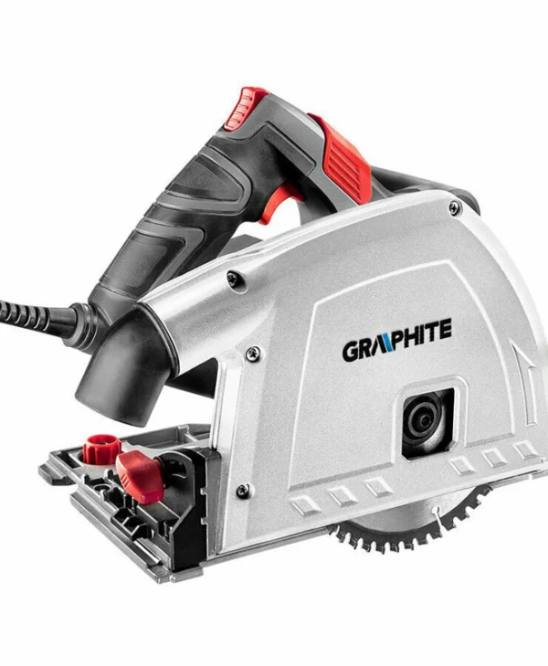 Graphite Βυθιζόμενο Δισκοπρίονο 1200W με Ρύθμιση Ταχύτητας και με Σύστημα Αναρρόφησης 58G495